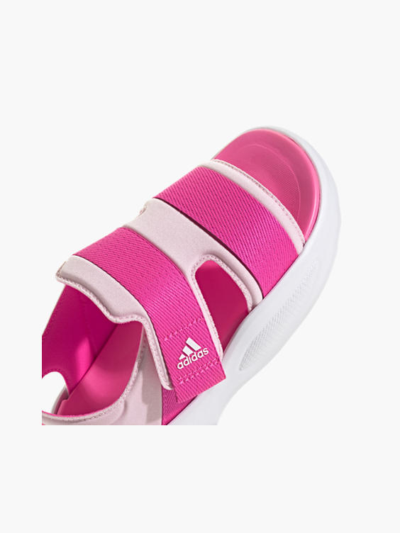 Adidas sandals pink hotsell