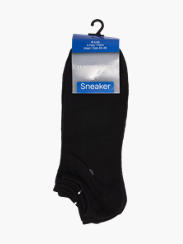 Zwarte sneaker sokken mt 40-46