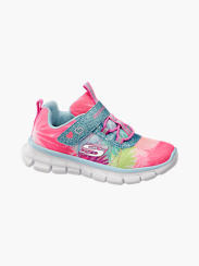 Toddler Girls Skechers Multi-coloured Touch Strap Trainers