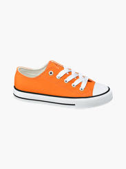 Oranje canvas sneaker mt 26-35