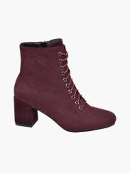 deichmann burgundy boots