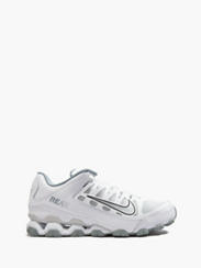 White Nike Reax 8 TR Lace-up Trainer