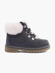 Toddler Girl Glitter Hiker Style Ankle Boots