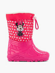 Roze snowboot Minnie Mouse