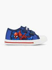 Blauwe canvas sneaker Spiderman