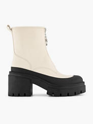 Off white boot ritssluiting