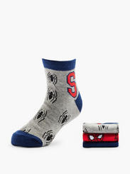 Gekleurde sokken Spiderman 3 pak