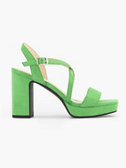 Groene sandalette