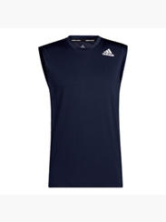adidas) Techfit Sleeveless Fitted T-Shirt in schwarz | DEICHMANN