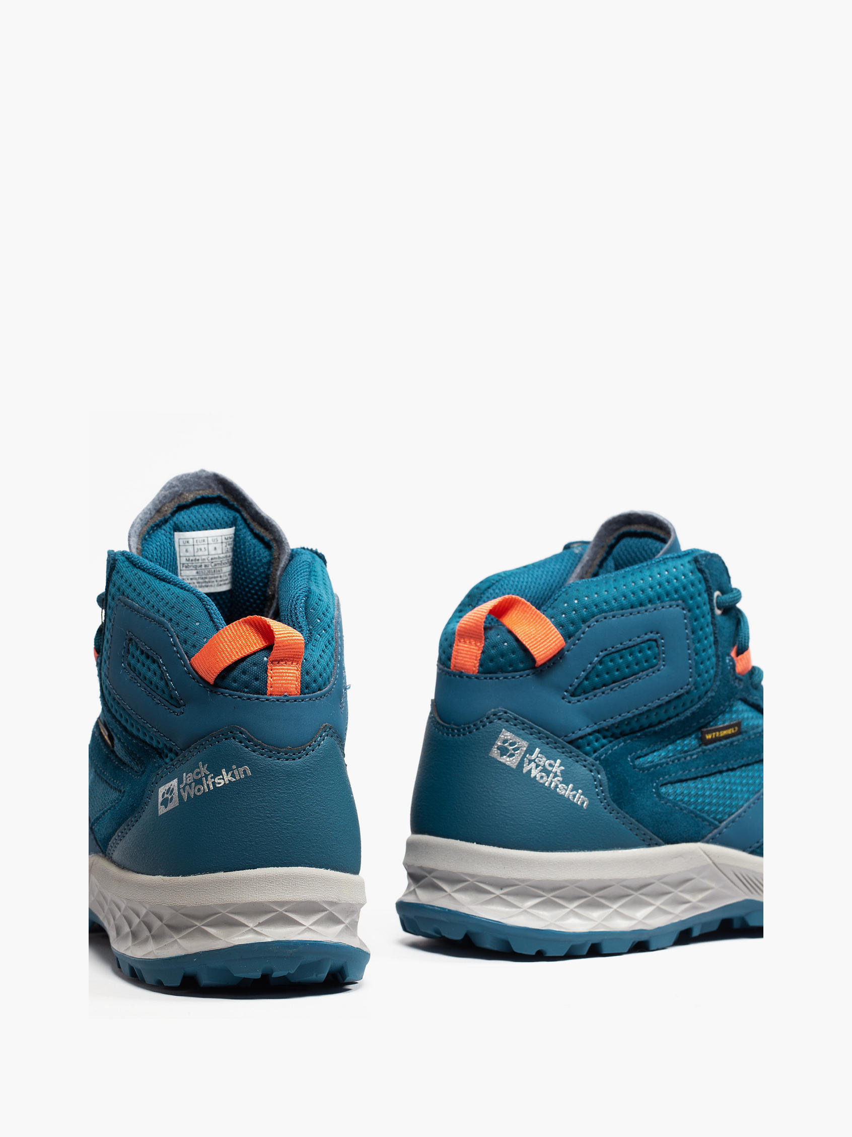 Jack Wolfskin Jack Wolfskin Turquoise Cloud Hiker Shield Mid Lace up Boot in Turquoise DEICHMANN