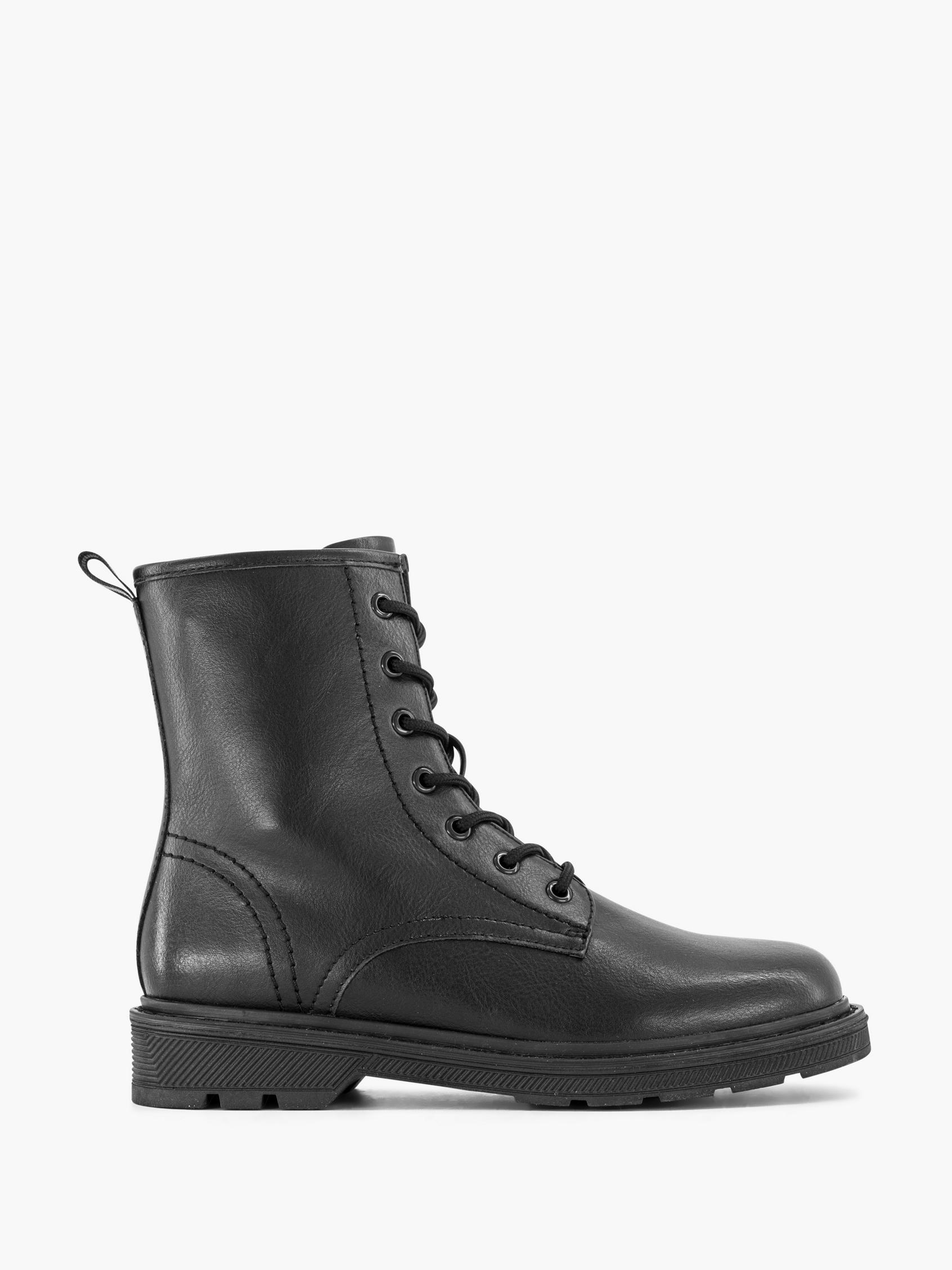 (Graceland) Zwarte veterboot van Zwart | vanHaren