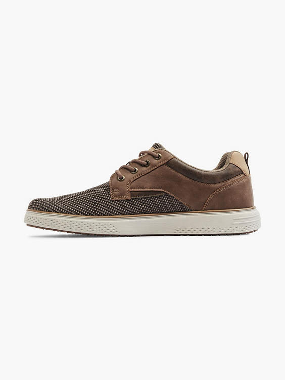 Brown Casual Lace-up Shoe 