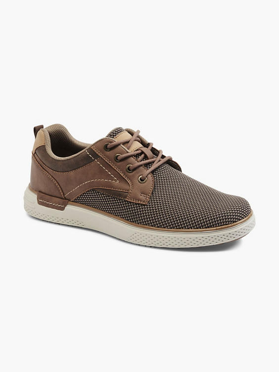 Brown Casual Lace-up Shoe 
