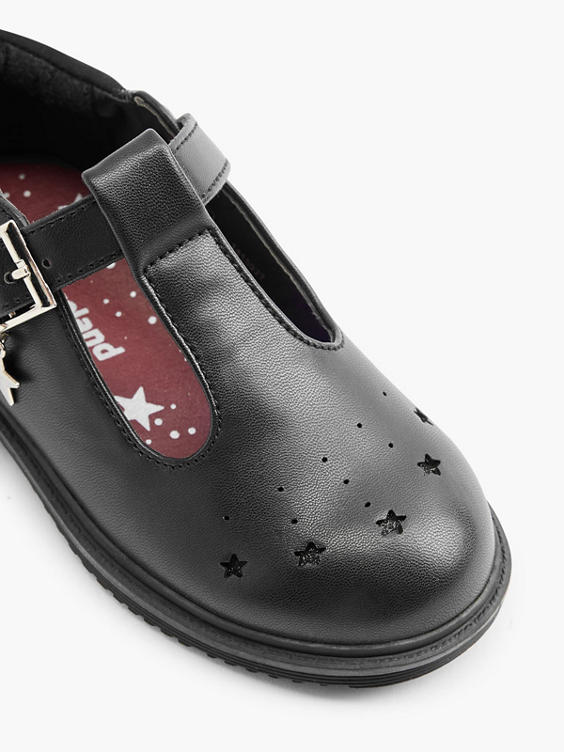 Toddler Girl T-Bar Shoe With Star Detail