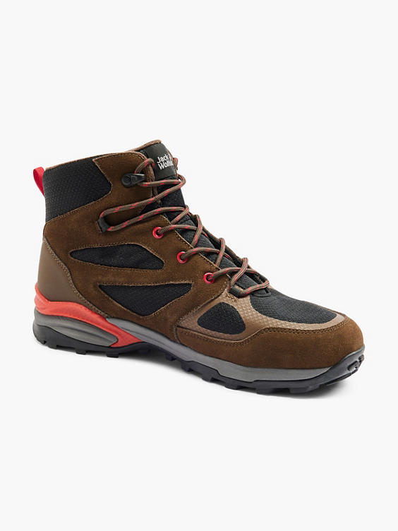 Brown Jack Wolfskin Midcut Lace-up Hiking Boot