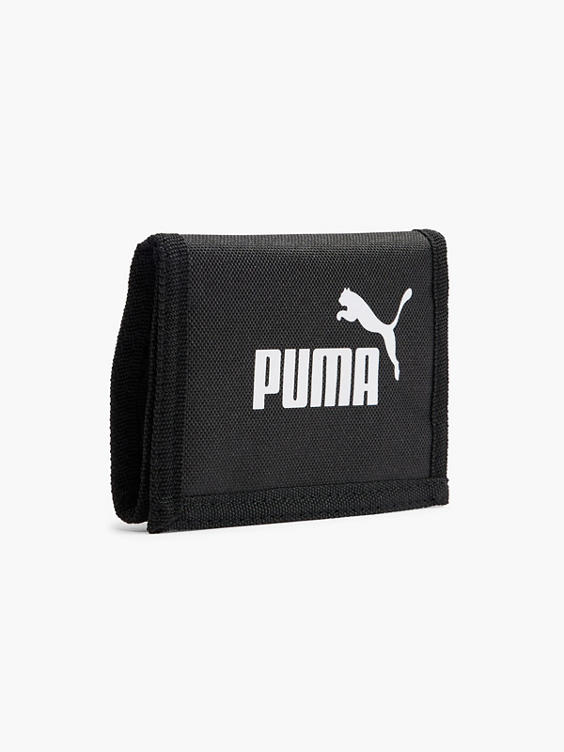 Puma Black and White Logo Wallet