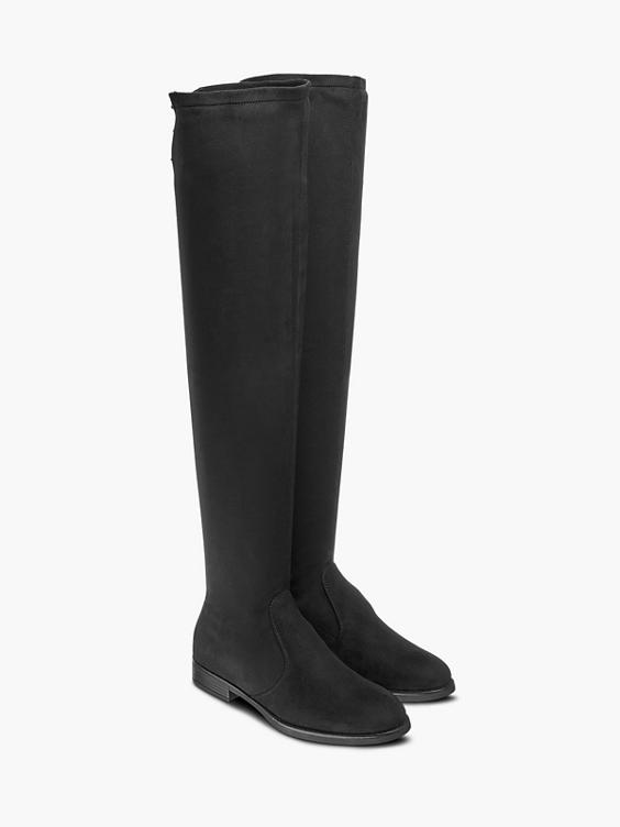 (Catwalk) Knee High Boot in Black | DEICHMANN