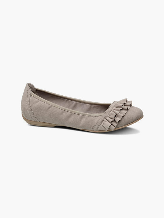 deichmann ballerina grau