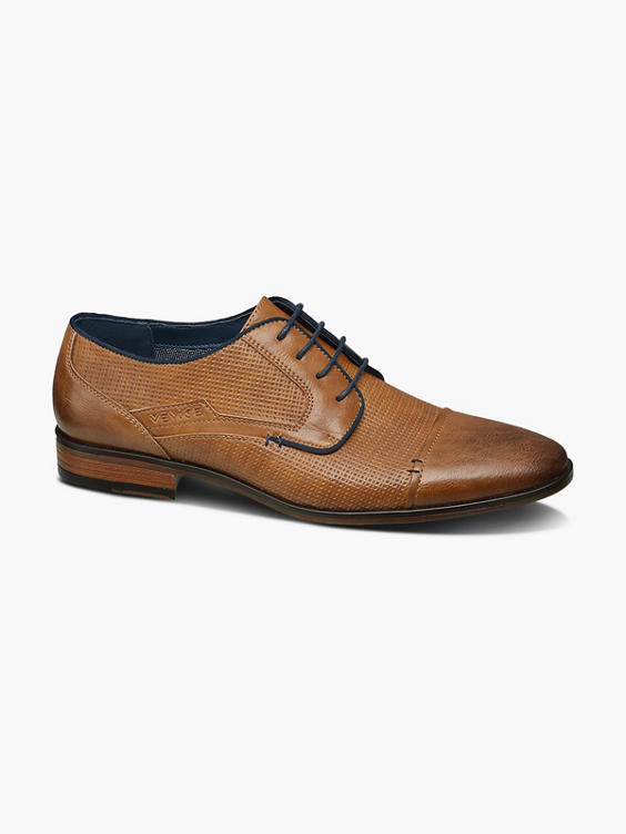 Mens Venice Brown Lace-up Formal Shoes