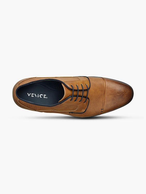 Mens Venice Brown Lace-up Formal Shoes