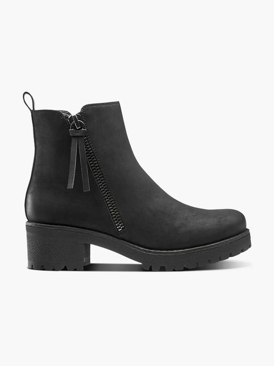 Deichmann ladies black ankle 2024 boots