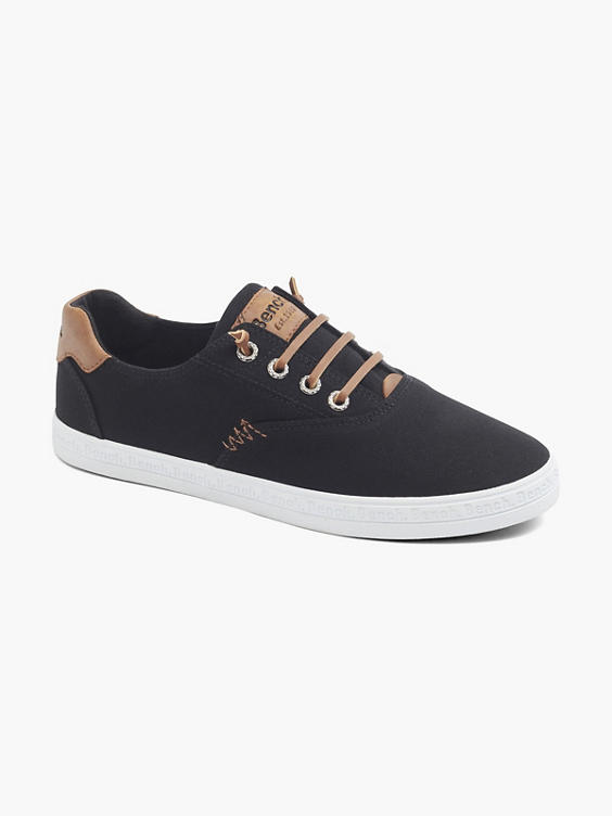 Black Bench Lace Up Trainers