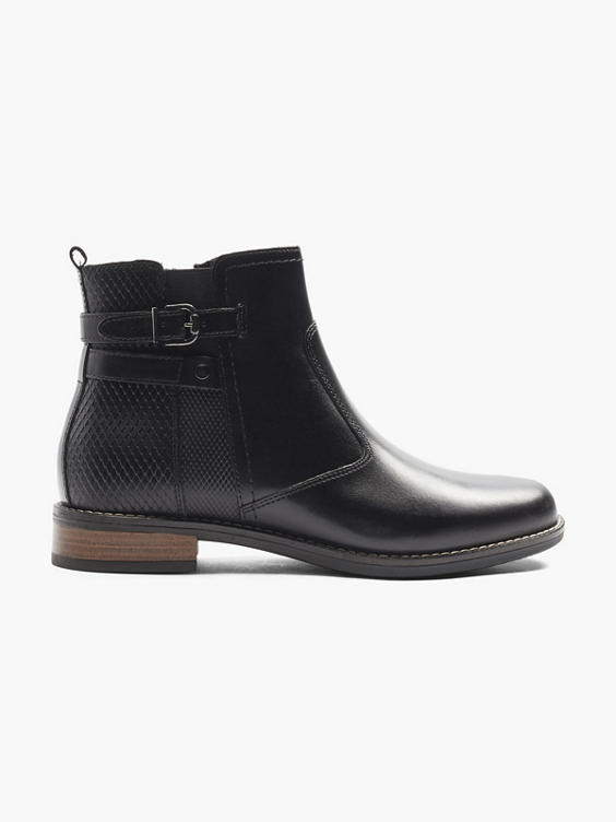 Insanity Necklet Circular 5th Avenue) Black Leather Chelsea Boots in Black | DEICHMANN