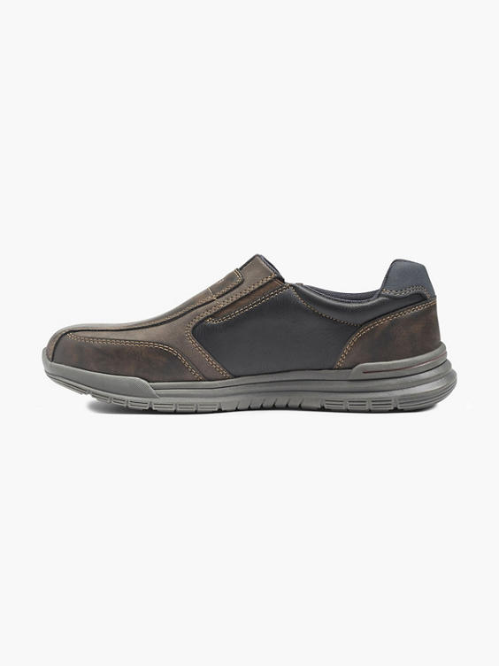 Mens Memphis One Brown Slip-on Shoes