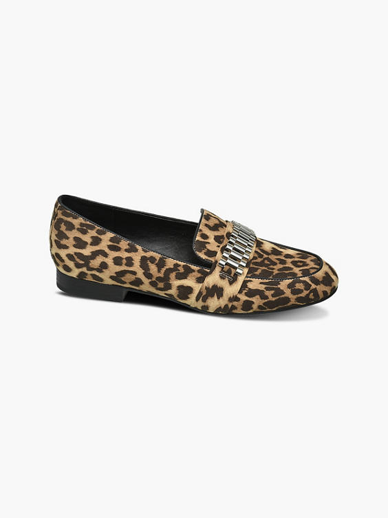 Rita Ora Star Collection Leopard Print Loafers