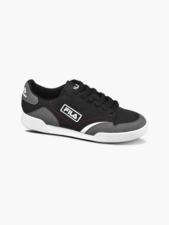 Mens Fila Black/ White Lace-up Trainers