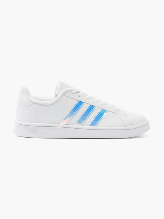 adidas sneaker grand court base shiny holographic