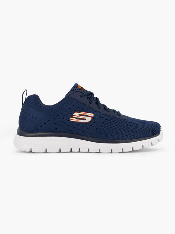 Mens Skechers Dark Blue Lace-up Trainers
