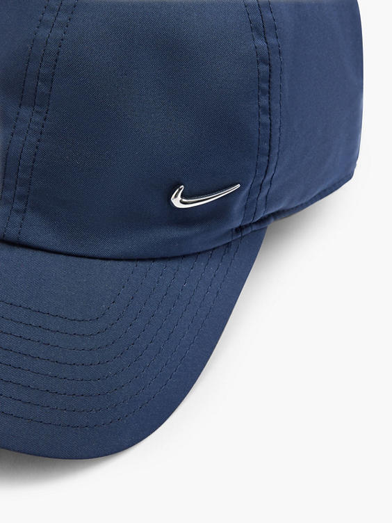 Nike Navy Metal Swoosh Cap
