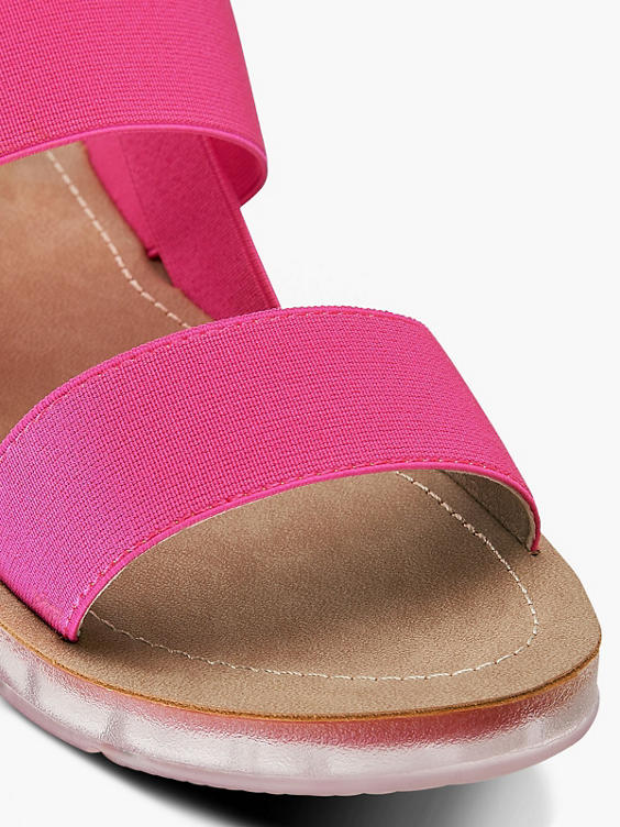 avond bijtend moeilijk Graceland) Fuchsia sandaal elastisch van Roze | vanHaren