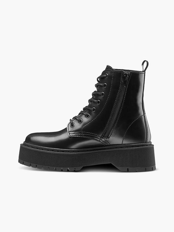 Chunky boot à lacet