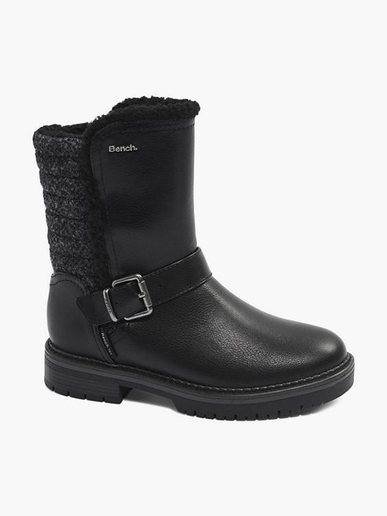 Black Warm Lined Boots
