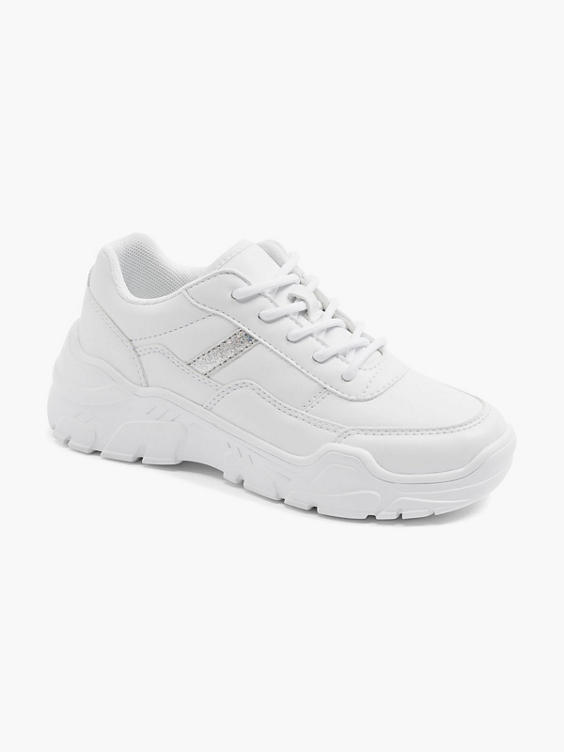 Junior Girl Chunky Lace-up Trainers