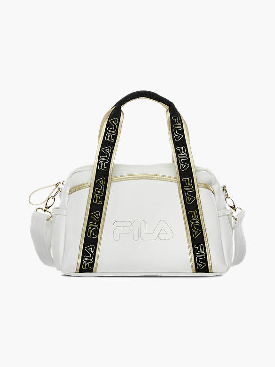 White Fila Holdall Bag