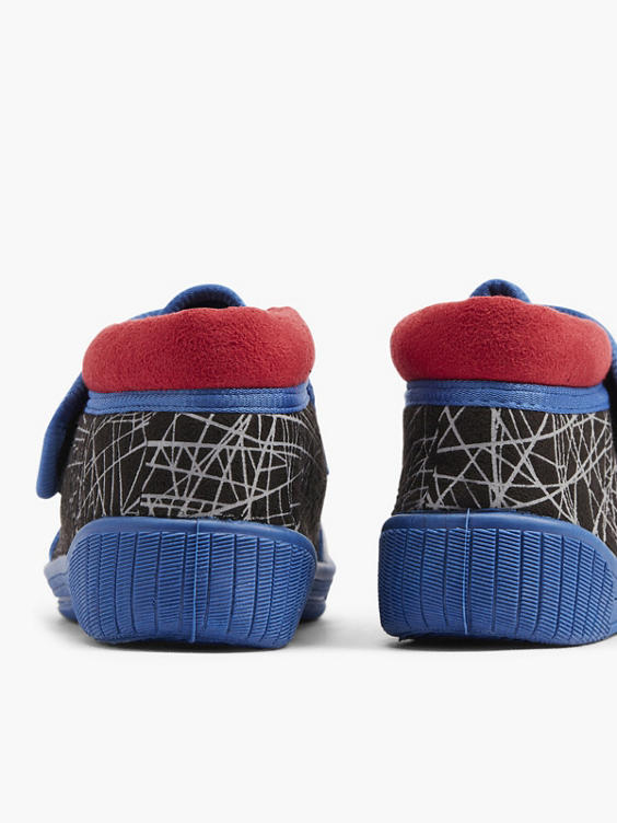 Blauwe pantoffel Spiderman