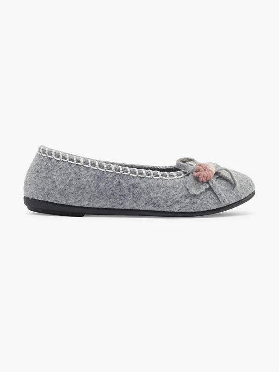 deichmann ballerina grau