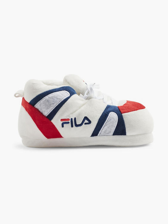 Red Pure Air sole Fila Flip Flops, Size: 7
