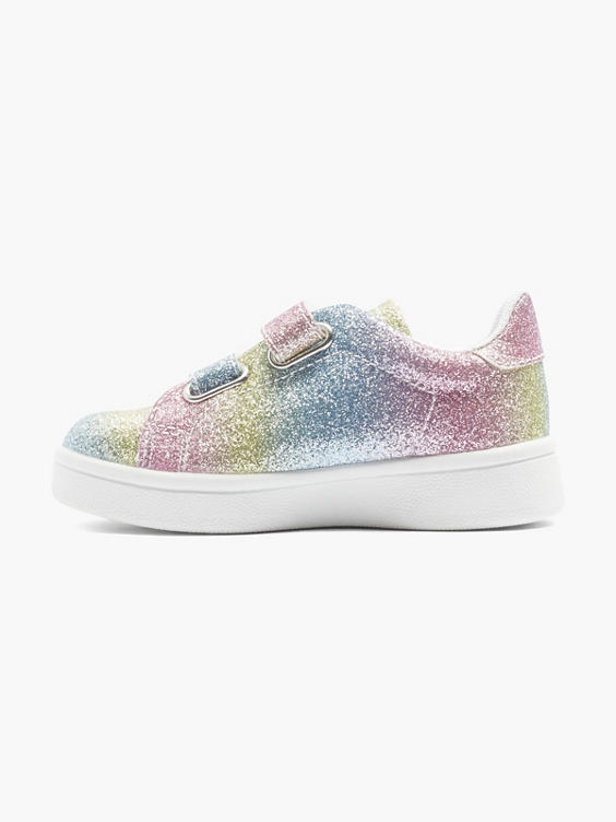 Multicolor sneaker glitter