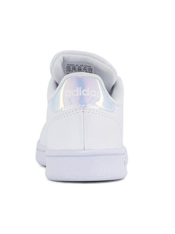Witte adidas Advantage K sneaker