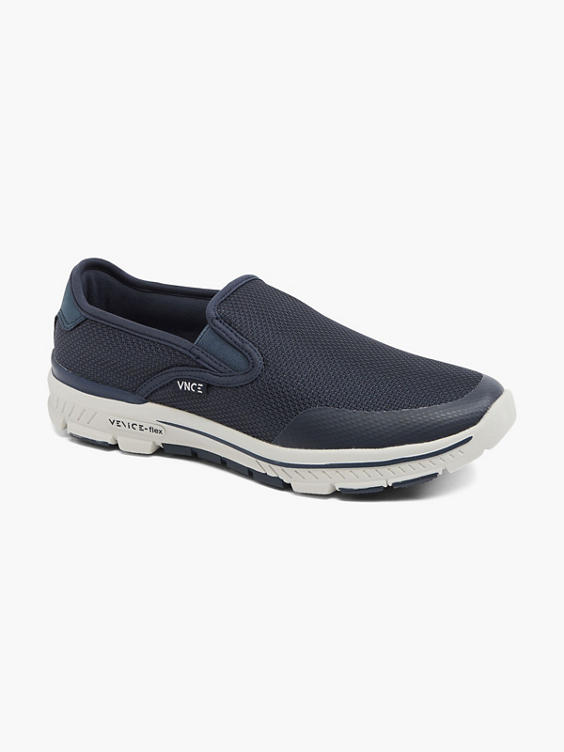 Mens Venice Navy Casual Slip-on Shoes
