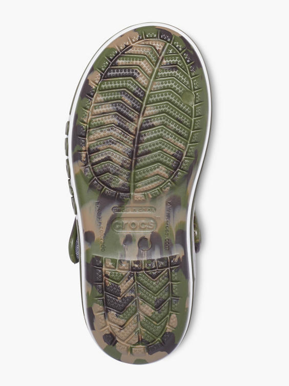 Olijfgroene bayaband marbled sandal