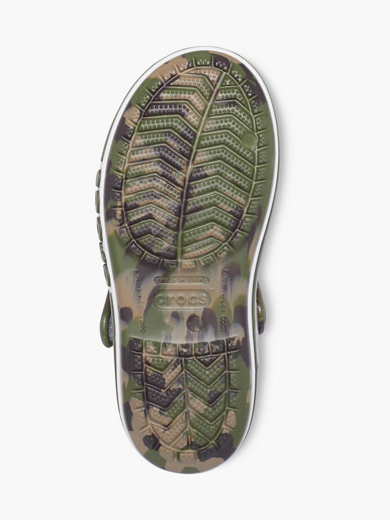 Olijfgroene bayaband marbled sandal
