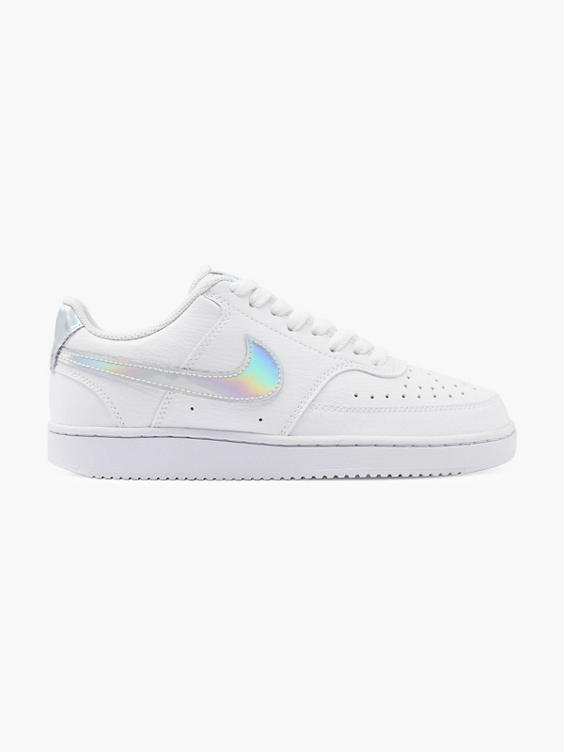 Ladies Nike Court Vision Low White Lace-up Trainers