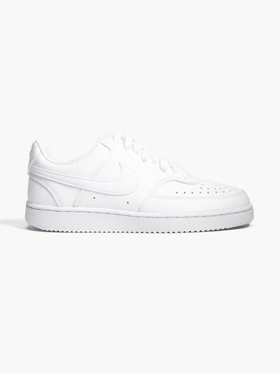 Ladies Nike Court Vision Low White Trainers
