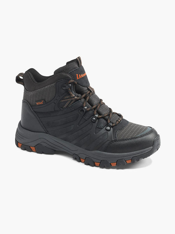 Mens Landrover Black Lace-up Boots 