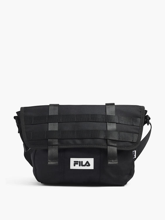 Fila schoudertas met logo zwart online kopen
